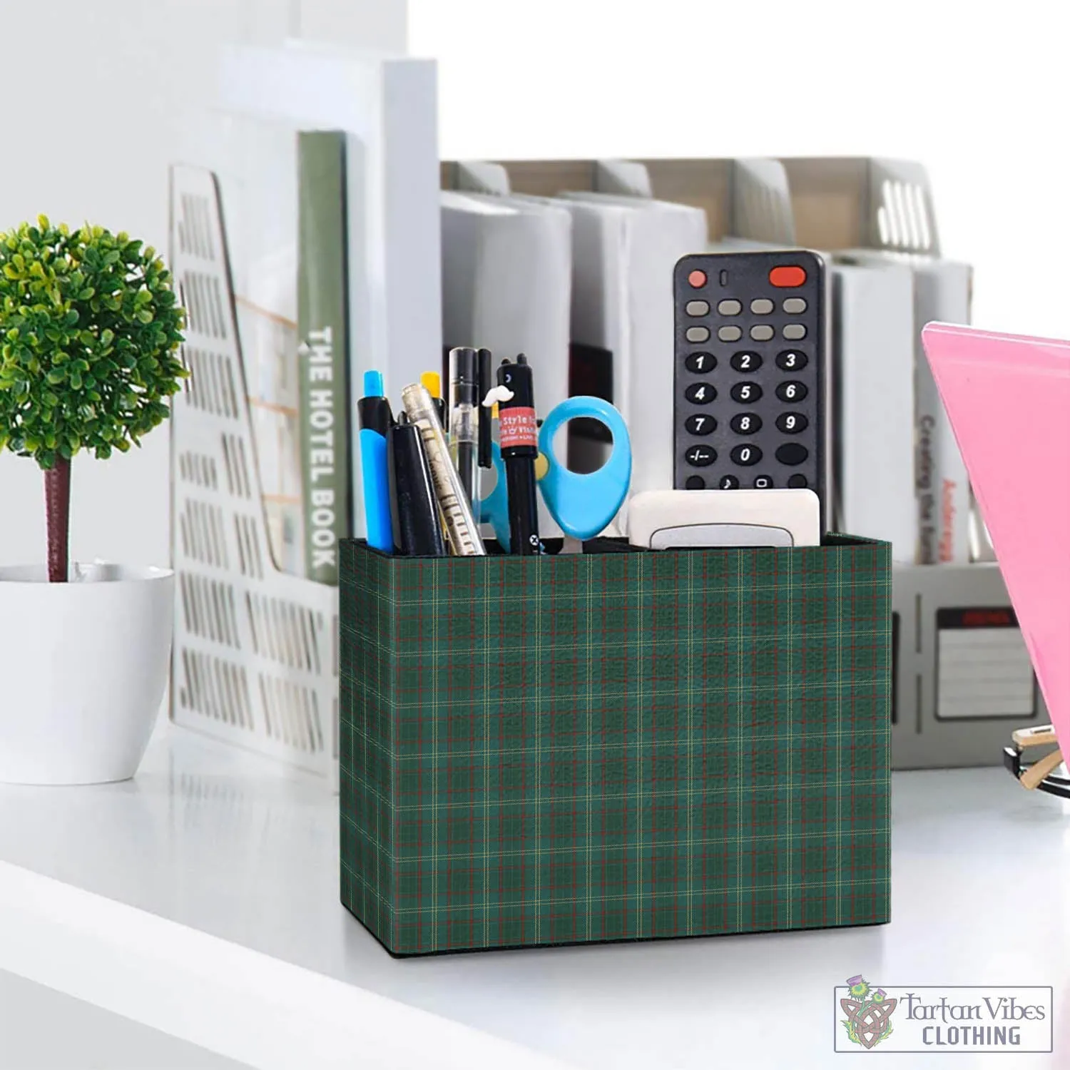 Armagh County Ireland Tartan Pen Holder