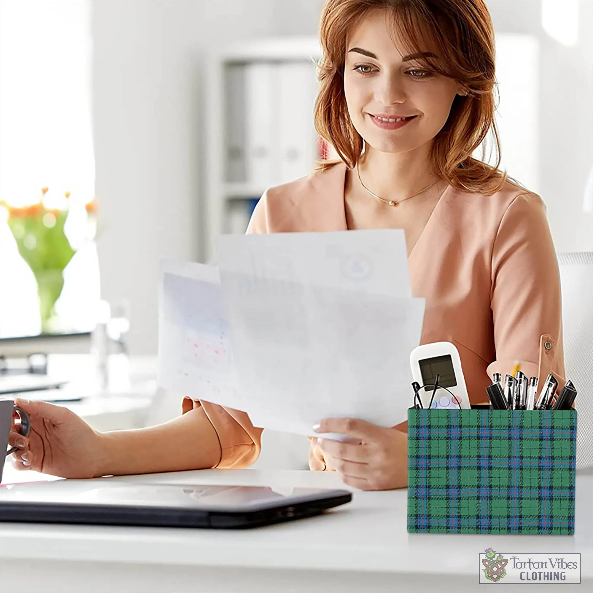 Armstrong Ancient Tartan Pen Holder