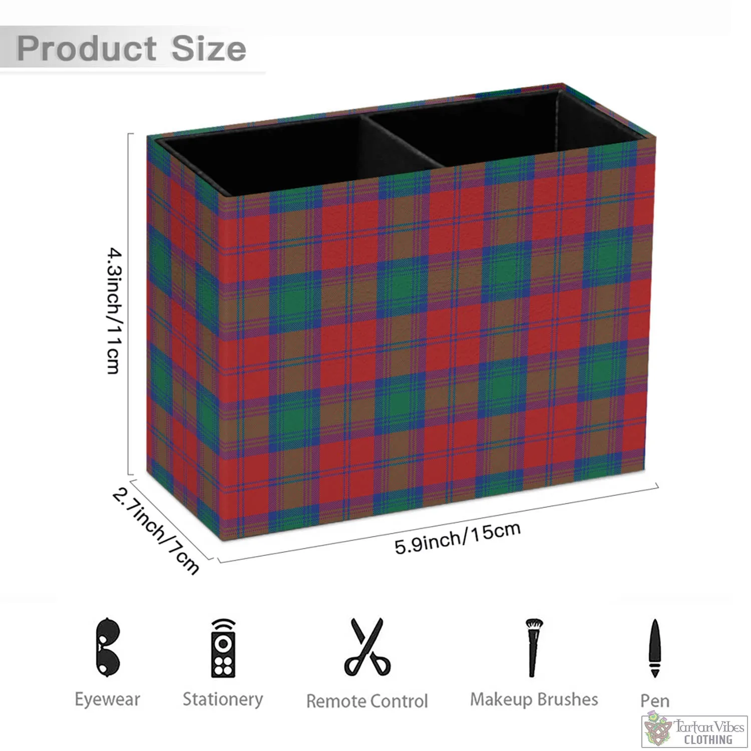 Auchinleck (Affleck) Tartan Pen Holder