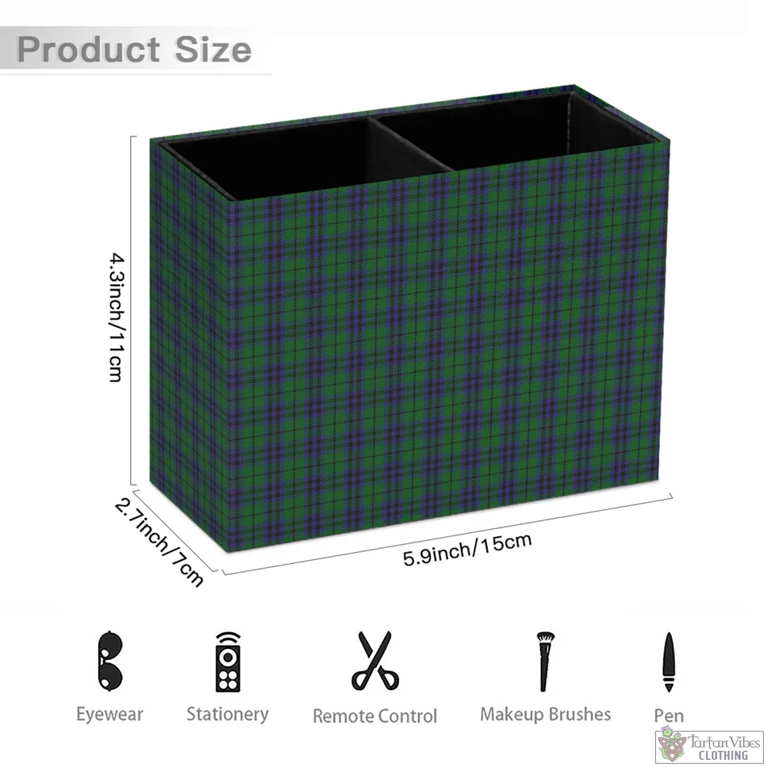 Austin Tartan Pen Holder