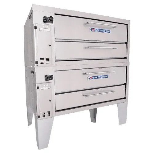 Baker's Pride 152 Pizza Oven, Double 36" Wide Decks, Gas