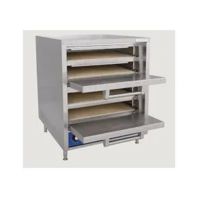 Bakers Pride P44S Hearthbake Series Double Stack Electric Pizza Oven  - 208V, 7200W