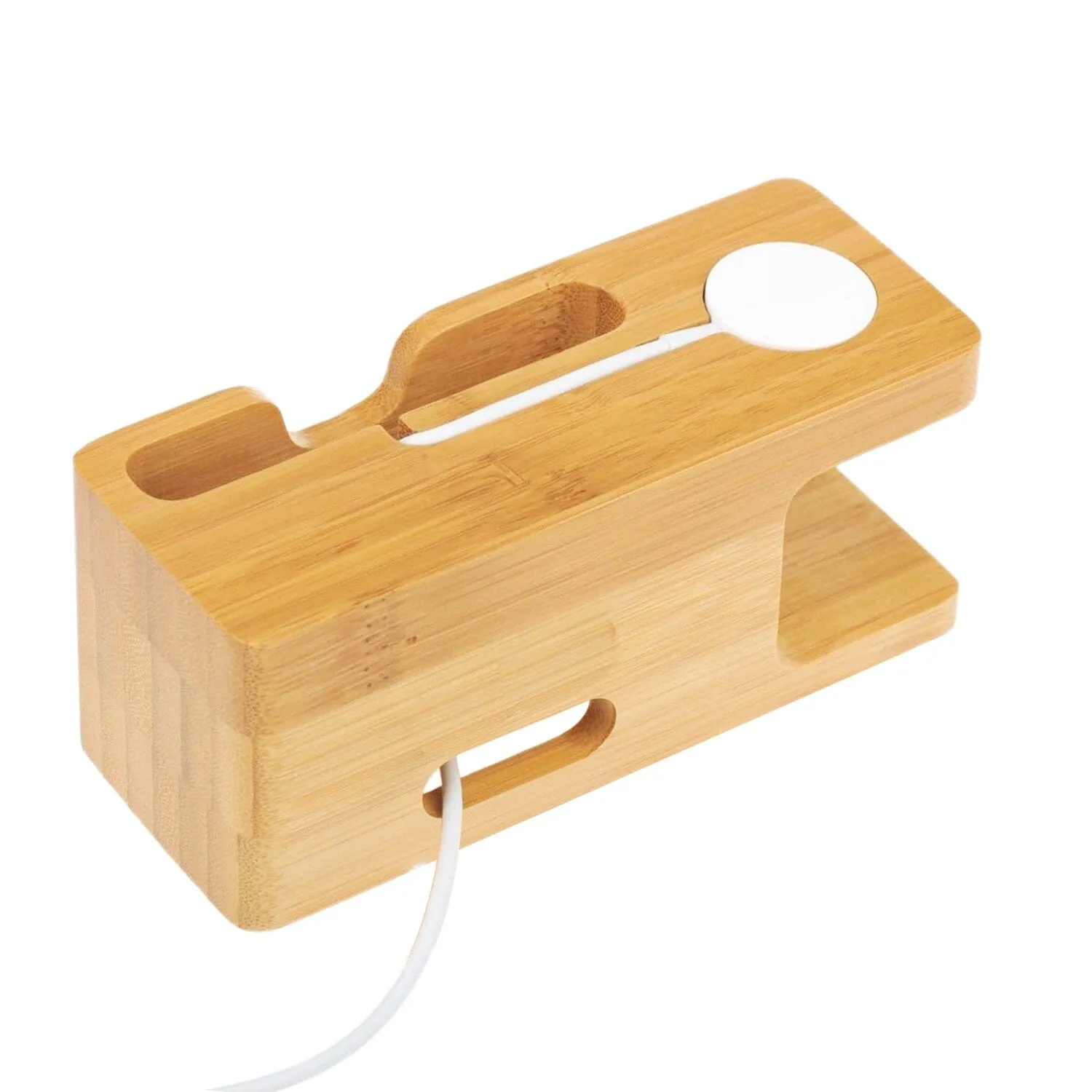 Bamboo Wood Charging Stand for Apple Watch