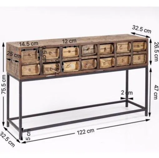 Bastidon Recycled Wood Console