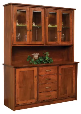 Bayport 4-Door Hutch