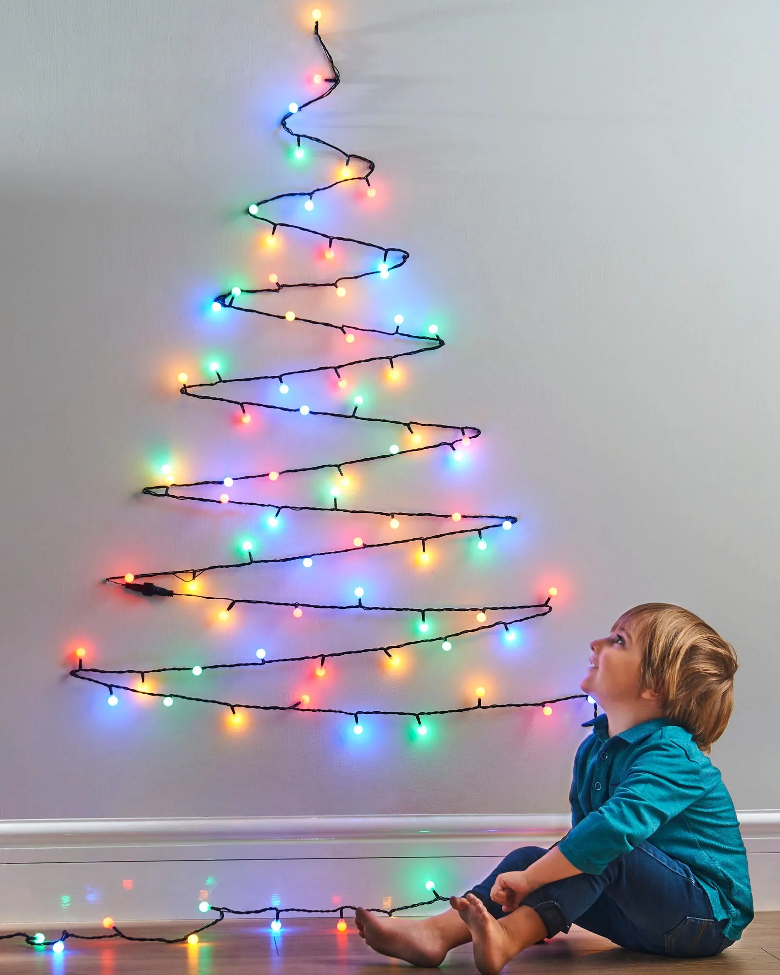 Berry Multi-Function 50 LED Connectable Light String, Multi-Coloured