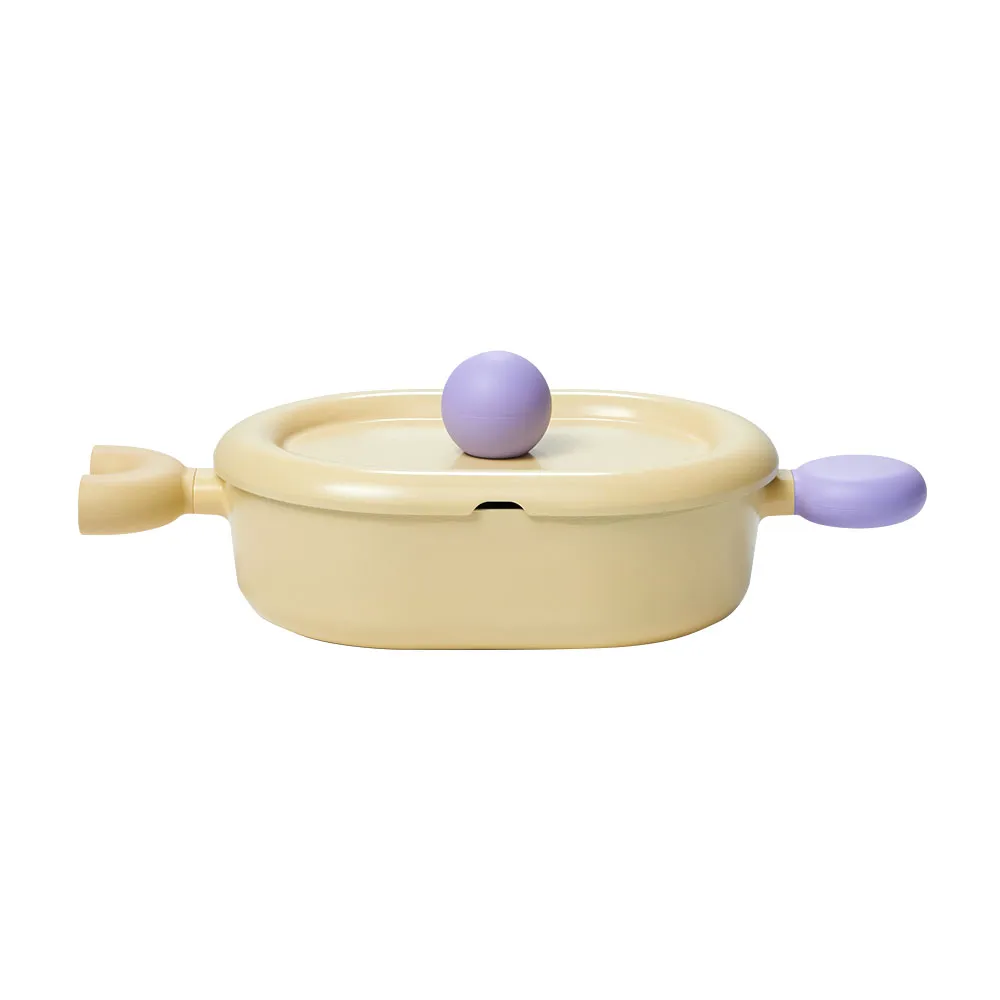 Better finger cast aluminum low casserole oval shaped 10" - ih