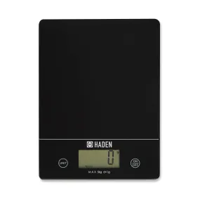 Black Digital 5kg Slim Line Kitchen Scales