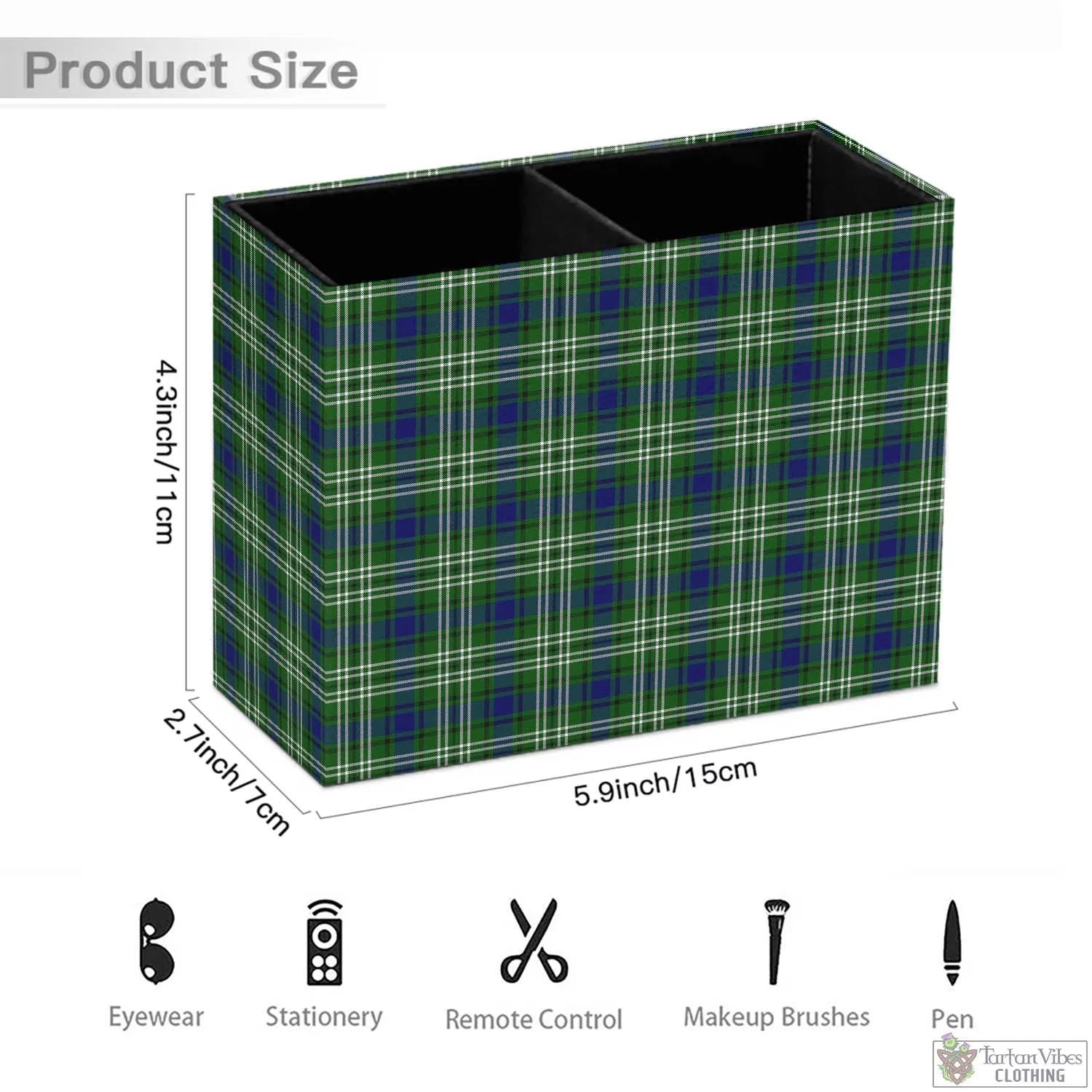 Blackadder Tartan Pen Holder