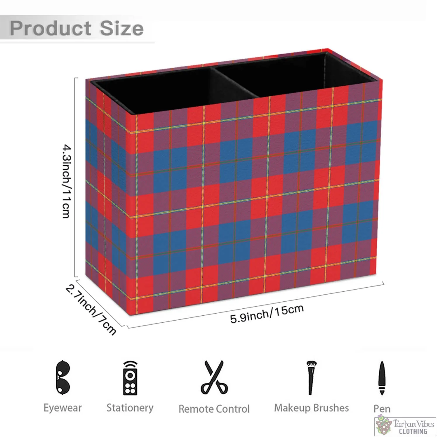Blane Tartan Pen Holder