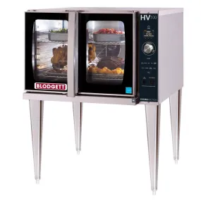 Blodgett HVH-100G HydroVection Single Deck Full Size Natural Gas Convection Oven with Helix Technology - 60,000 BTU