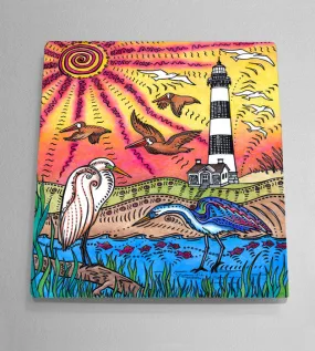 Bodie Island Aluminum Wall Art