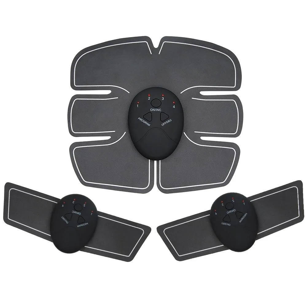 BodyFit Abs Muscle Toning Stimulator Electric 6 Pack EMS Fitness Trainer Belt Machine