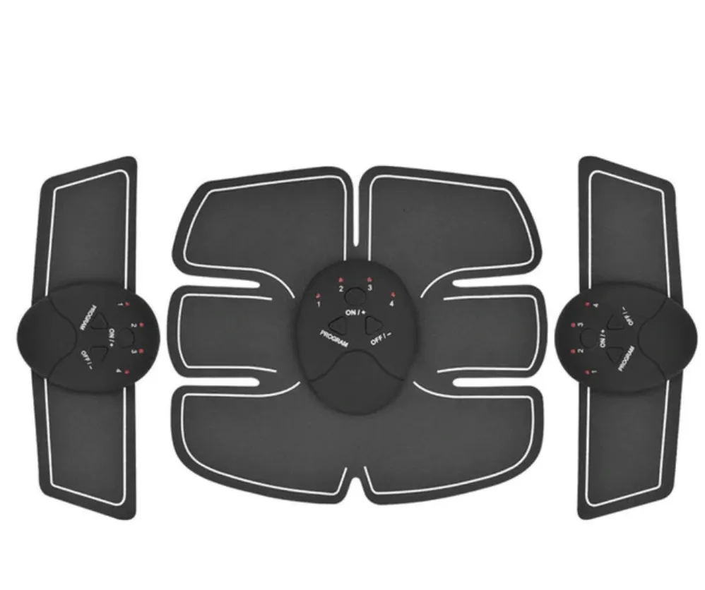 BodyFit Abs Muscle Toning Stimulator Electric 6 Pack EMS Fitness Trainer Belt Machine
