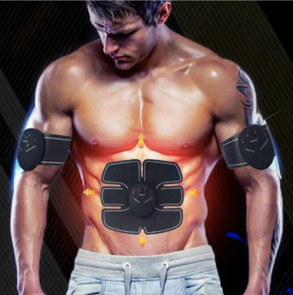 BodyFit Abs Muscle Toning Stimulator Electric 6 Pack EMS Fitness Trainer Belt Machine