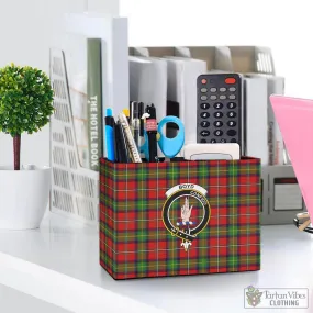 Boyd Tartan Pen Holder with Family Crest