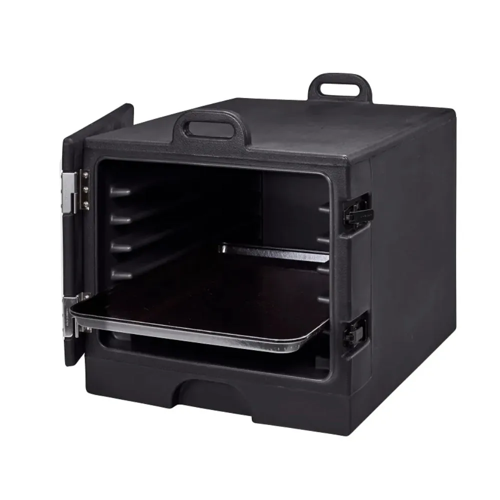 Cambro 1826MTC110 Cam Carrier Insulated Front Loading Sheet Pan Carrier, Holds 6 Full Sized Pans, Black