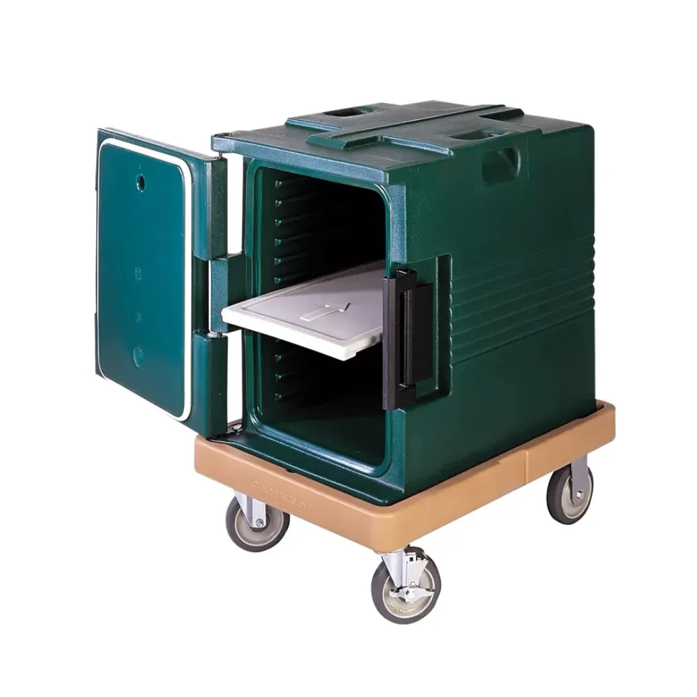 Cambro UPC400192 Ultra Pan Carrier Insulated Front Loading Food Pan Carrier, Holds 6 Full Sized Pans, Green
