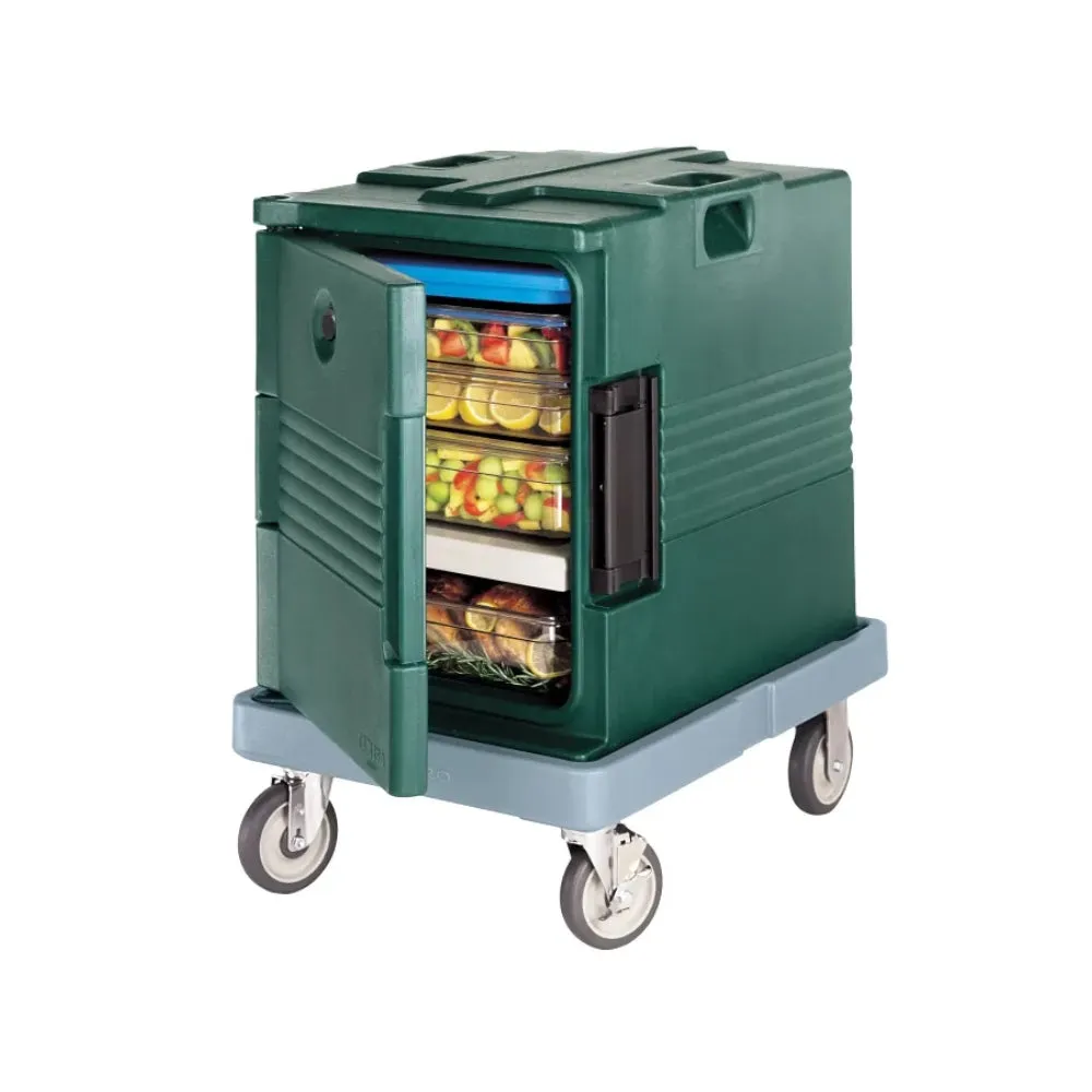 Cambro UPC400192 Ultra Pan Carrier Insulated Front Loading Food Pan Carrier, Holds 6 Full Sized Pans, Green