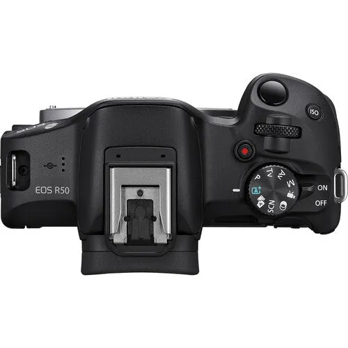 Canon EOS R50 Mirrorless Camera - Black