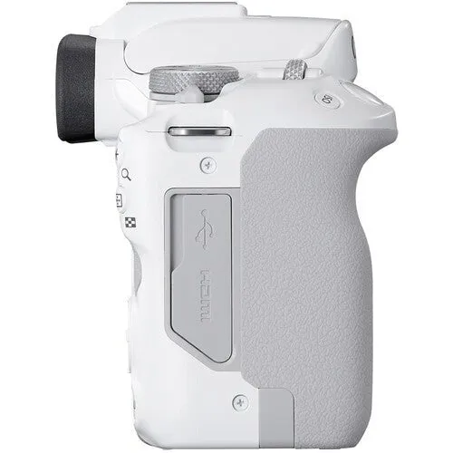 Canon EOS R50 Mirrorless Camera (Body Only, White)