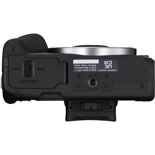 Canon EOS R50 Mirrorless Camera with 18-45mm and 55-210mm Lenses (Black)