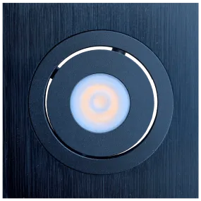 CB06 Dimmable Recessed Square Cast Aluminum LED Puck Light Cabinet Downlighting