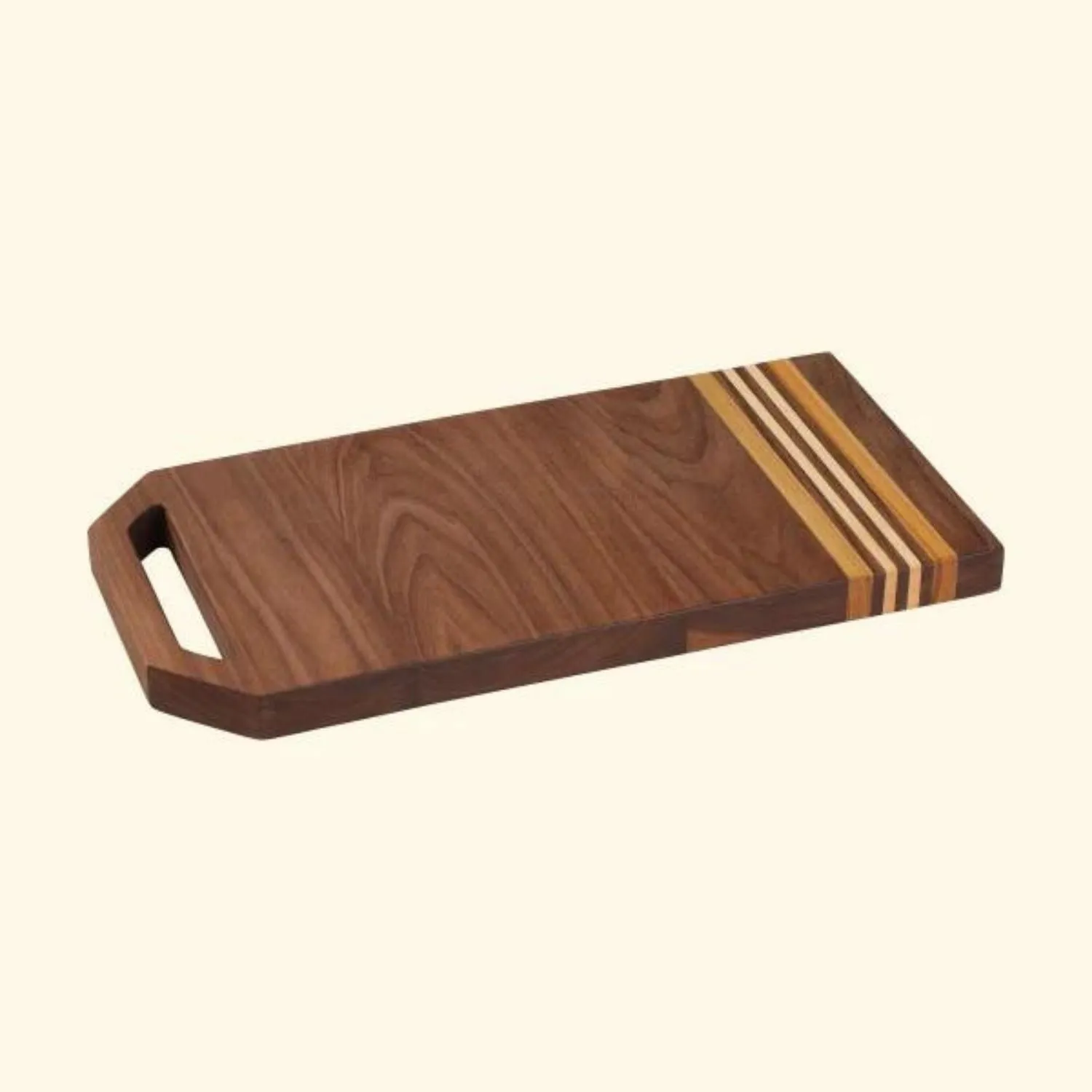 Chopping Board | American Walnut Wood | Smart Design | Smooth Finish | 16"