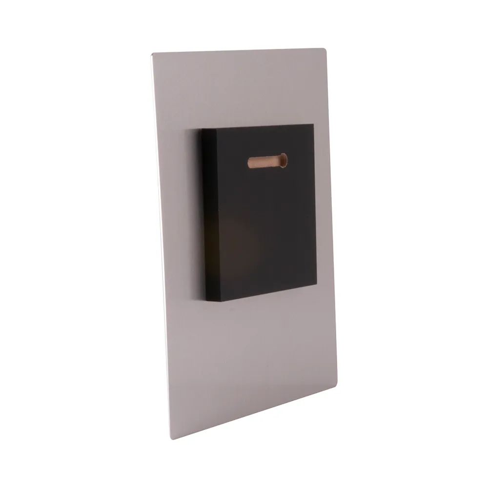 ChromaLuxe 12" x 9" MDF Shadow Mount for Aluminium Panels - Raw/Black Back