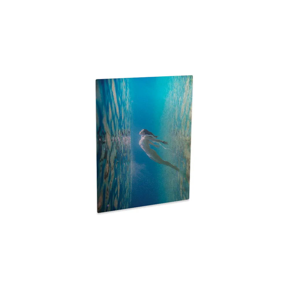 ChromaLuxe 4" x 6" Clear Gloss Sublimation Aluminum Photo Panel