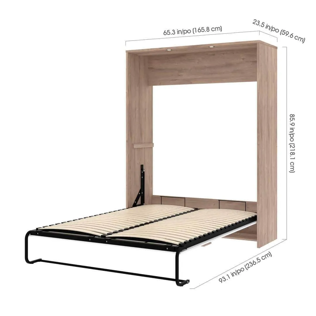 Cielo Queen Size Murphy Wall Bed - Available in 2 Colours
