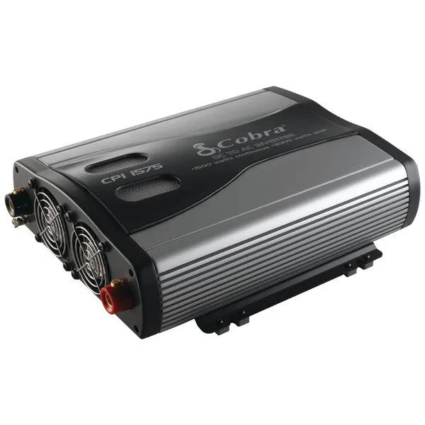 COBRA ELECTRONICS CPI 1575 1,500-Watt 12-Volt DC to 120-Volt AC Power Inverter