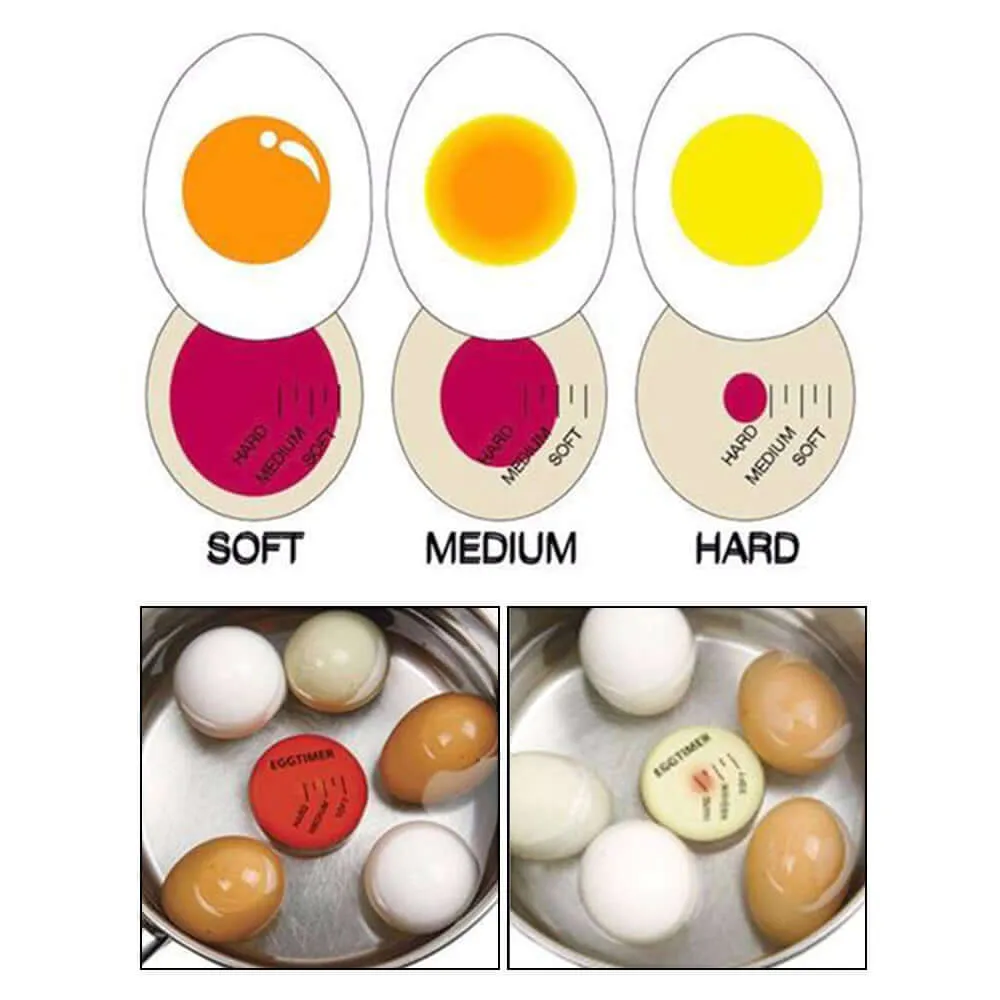 Color-Changing Egg Timer – Perfect Soft, Medium & Hard Eggs!