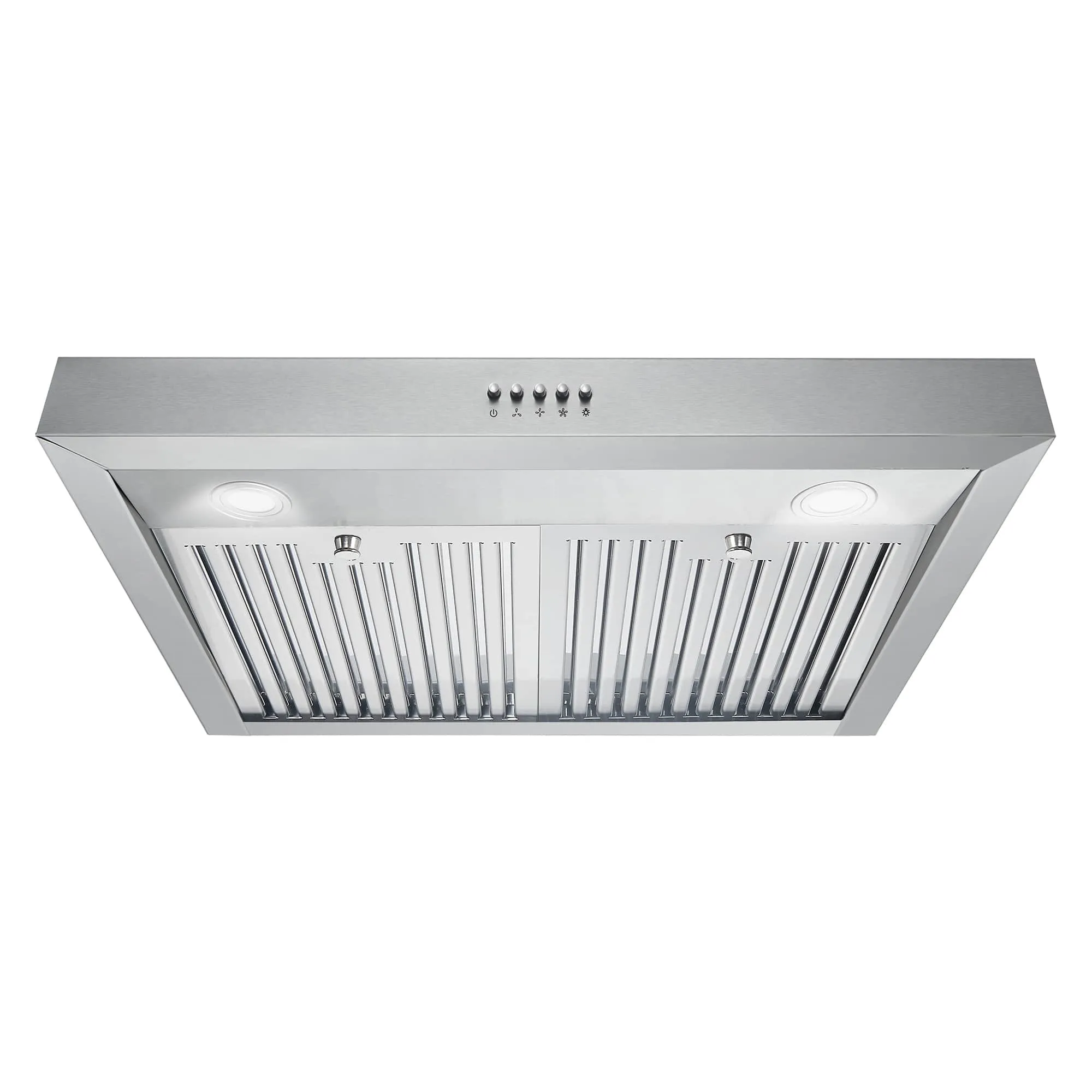 Cosmo 30-Inch 380 CFM Ductless Under Cabinet Range Hood in Stainless Steel (UC30-DL)