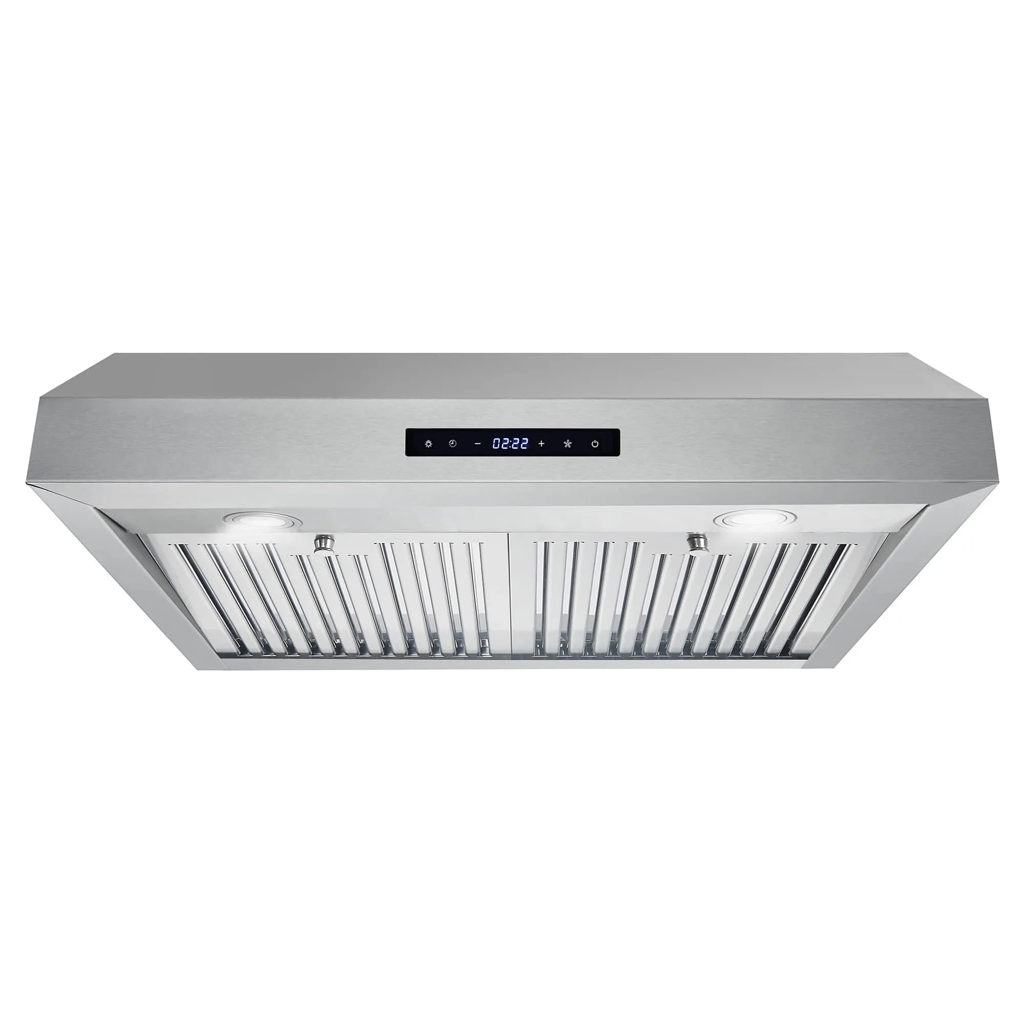 Cosmo 30-Inch 380 CFM Ductless Under Cabinet Range Hood in Stainless Steel (UMC30-DL)