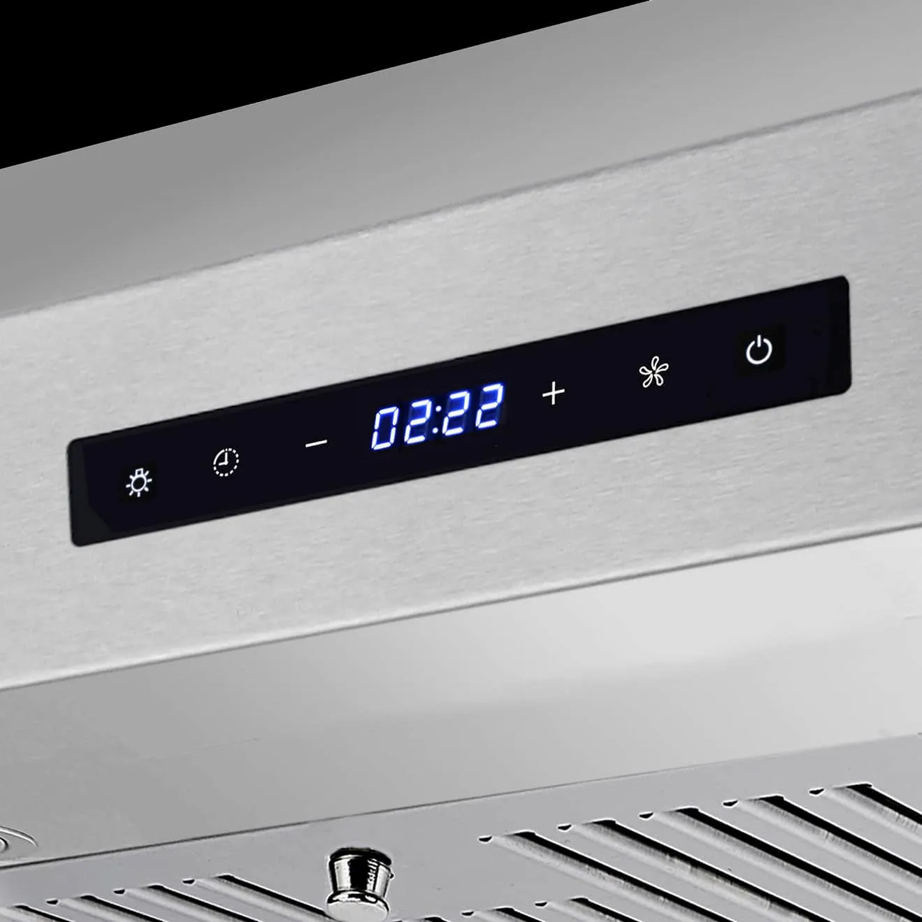 Cosmo 30-Inch 380 CFM Ductless Under Cabinet Range Hood in Stainless Steel (UMC30-DL)