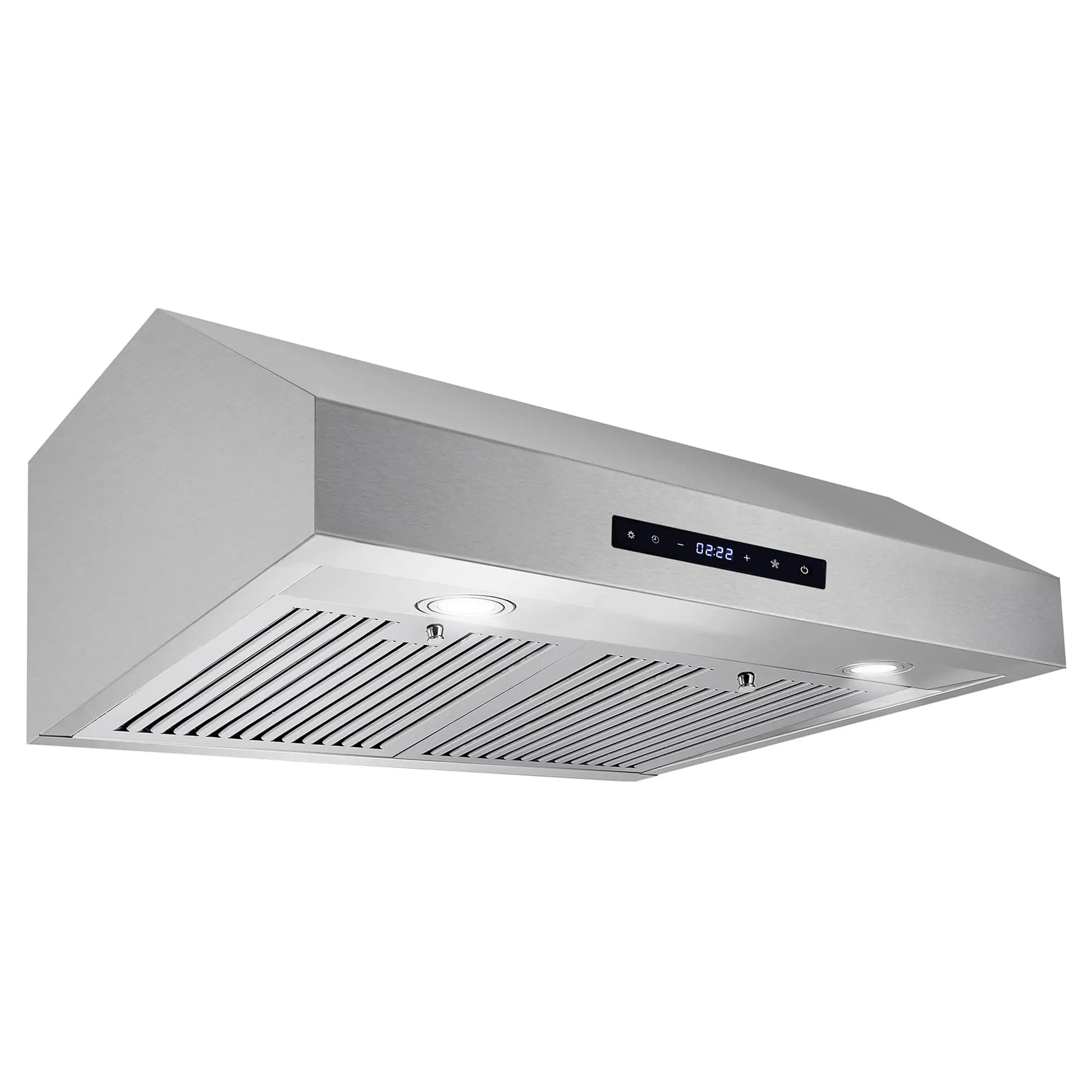 Cosmo 30-Inch 380 CFM Ductless Under Cabinet Range Hood in Stainless Steel (UMC30-DL)