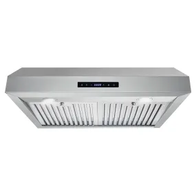Cosmo 30-Inch 380 CFM Ductless Under Cabinet Range Hood in Stainless Steel (UMC30-DL)