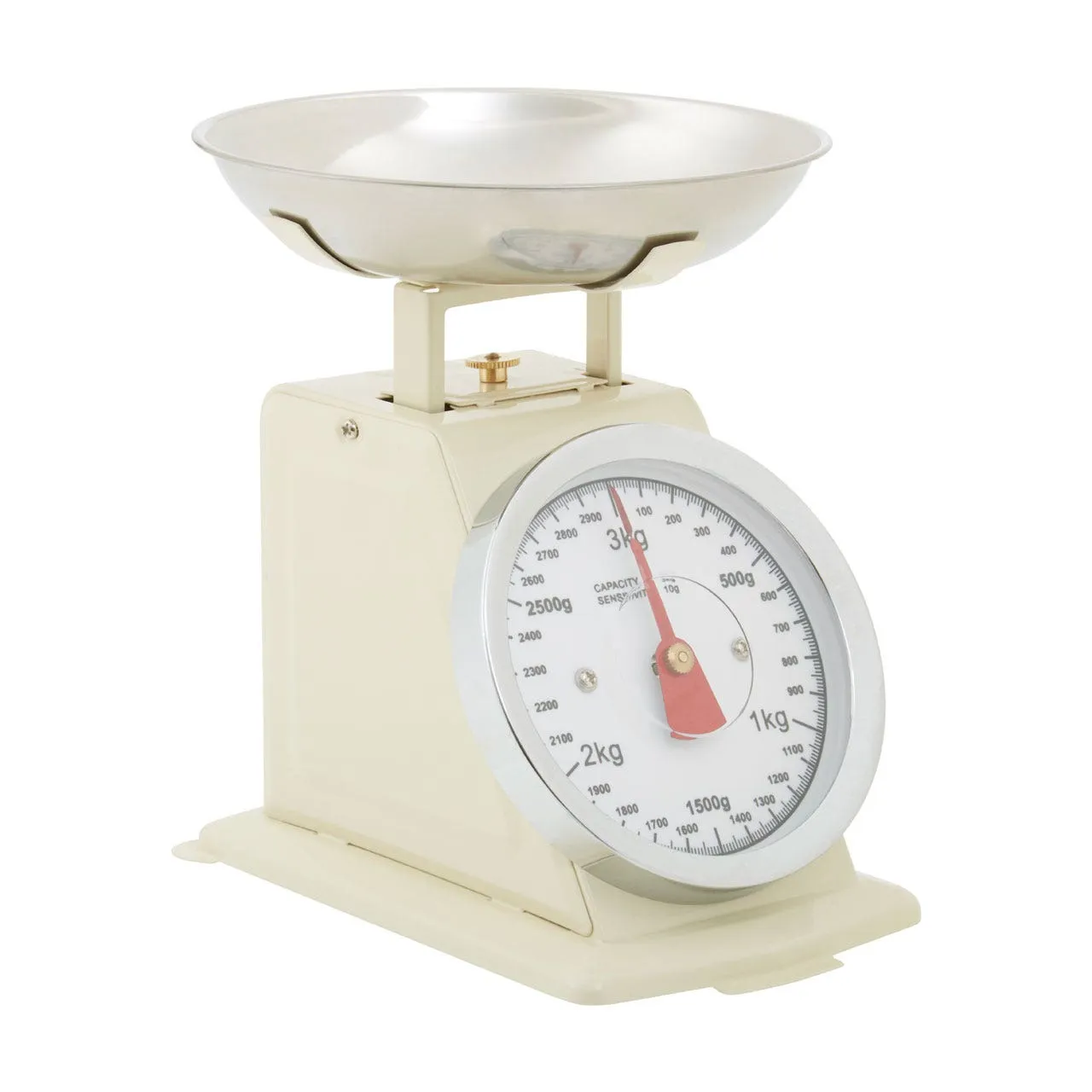 Cream Kitchen Scale - 3KG