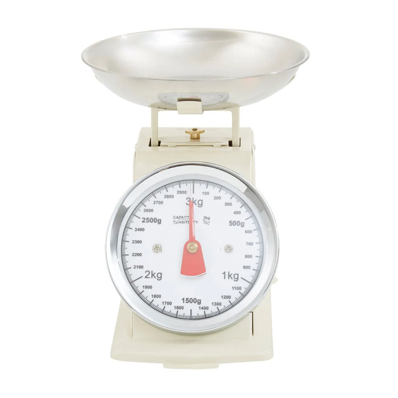 Cream Kitchen Scale - 3KG