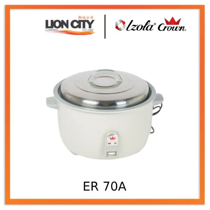 Crown ER 70A 12 Litre Electric Rice Cooker