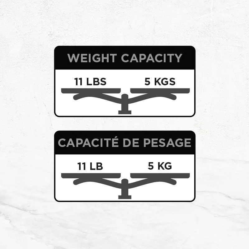 Cuisinart - Black Digital Scale