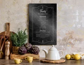 Custom Country Recipe Plaque