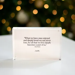 Deeply Loved Photo Frame