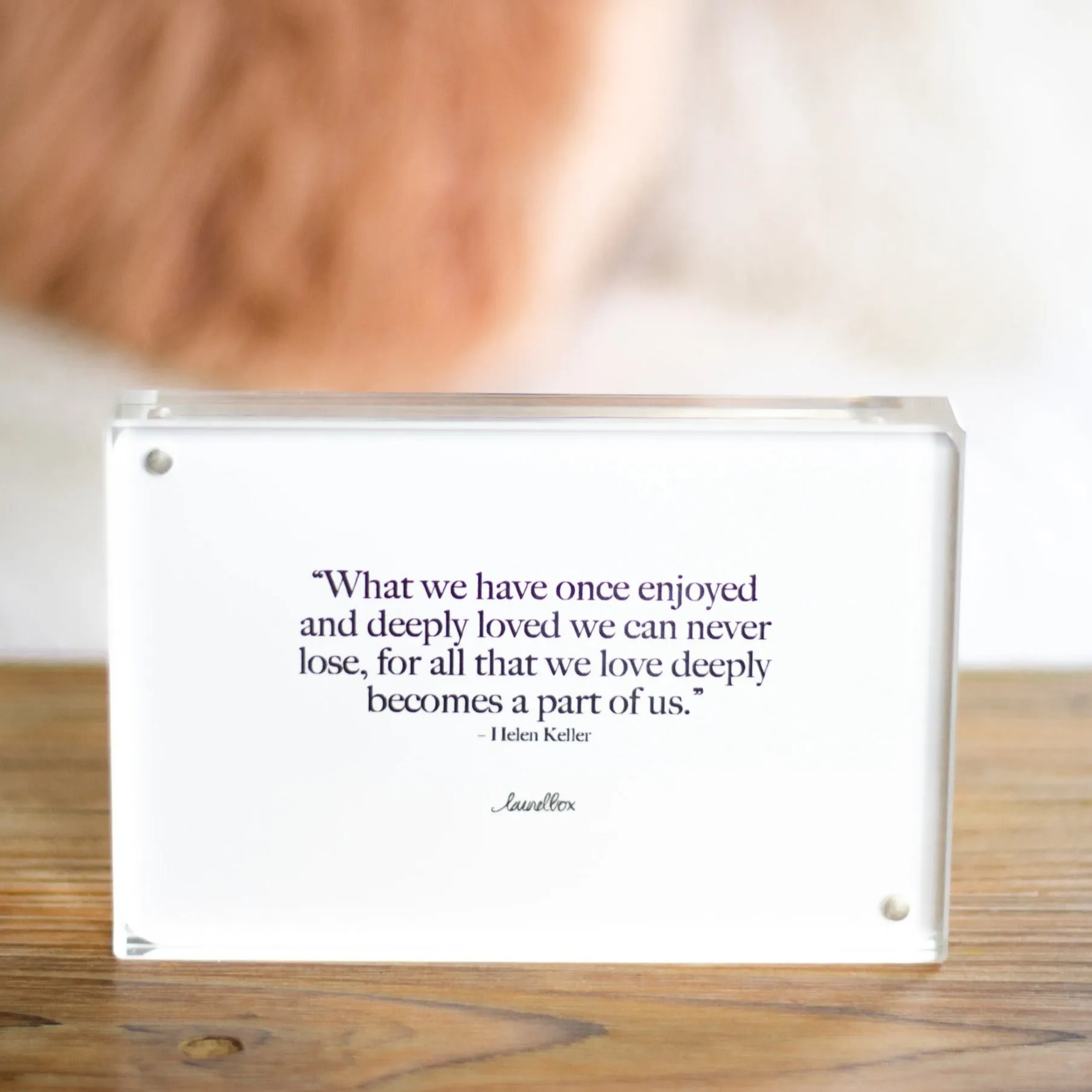 Deeply Loved Photo Frame