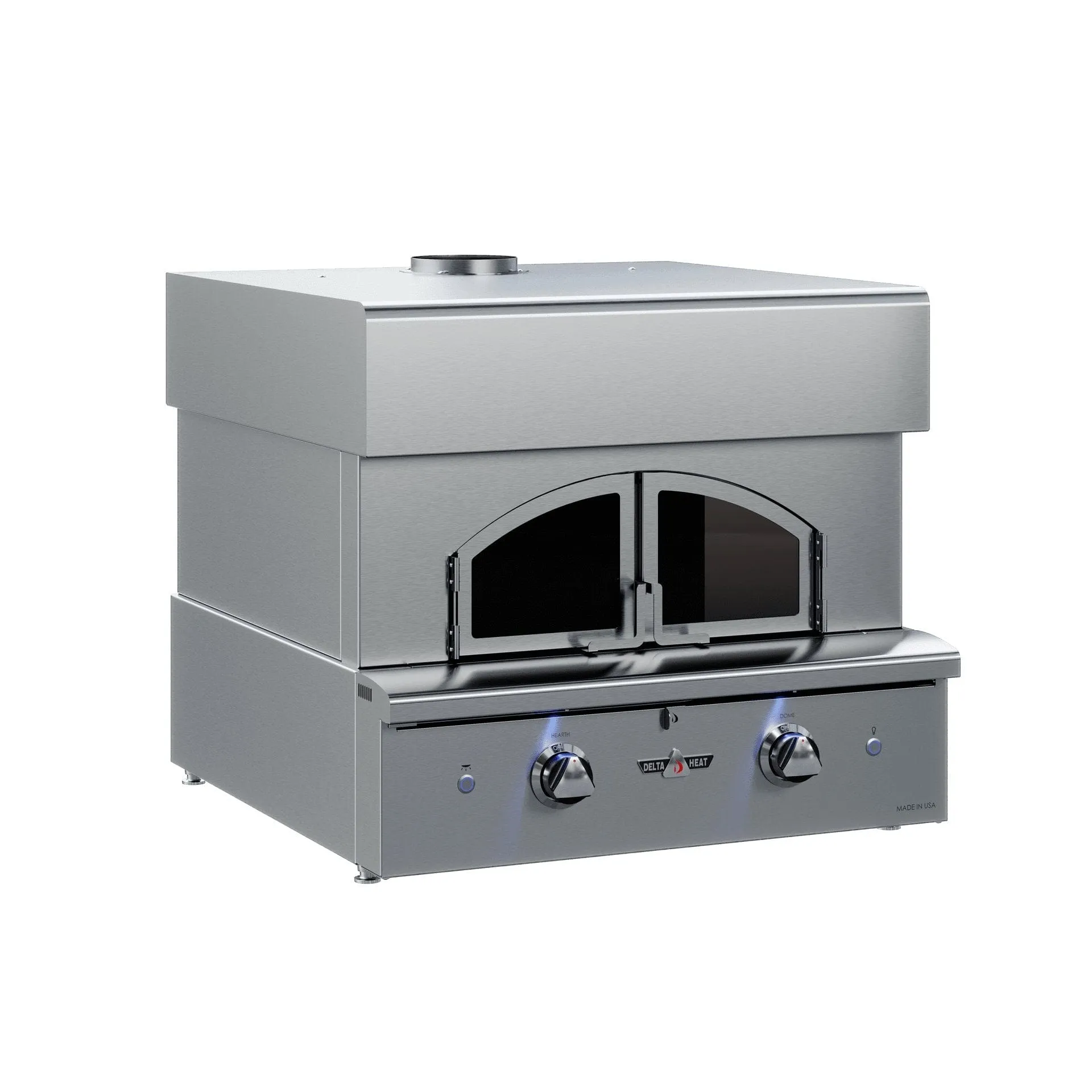 Delta Heat 30 Inch Outdoor Built-In Gas Pizza Oven DHPO30BI