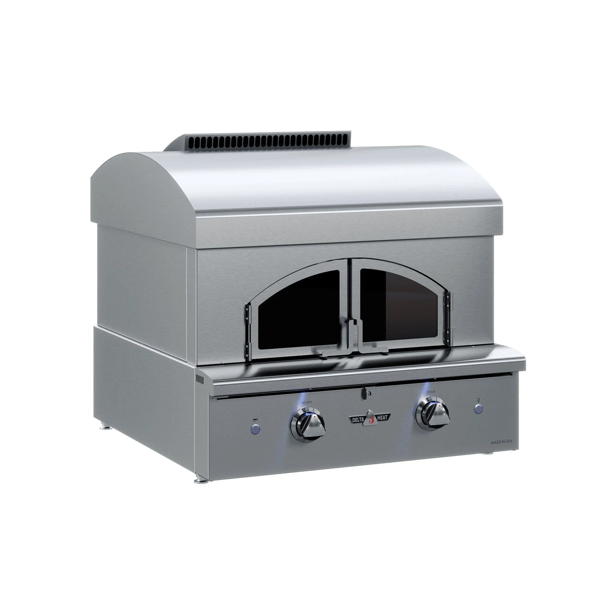 Delta Heat 30 Inch Outdoor Built-In Gas Pizza Oven DHPO30BI