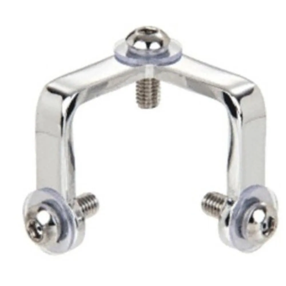 Deluxe 3-Way Glass Corner Connector