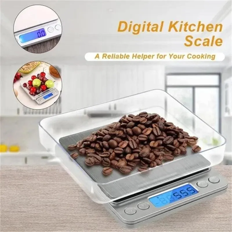 Digitale Waage Küche, Mini-Waage Kochen, Präzisionswaage Schmuck