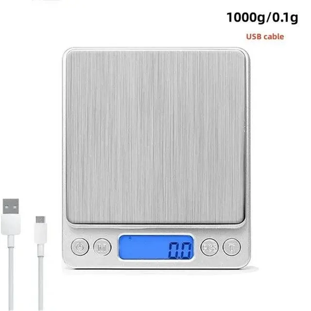 Digitale Waage Küche, Mini-Waage Kochen, Präzisionswaage Schmuck